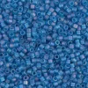 MIYUKI Delica petroleum 5g – DBM0862 Matted Transparent Capri Blue