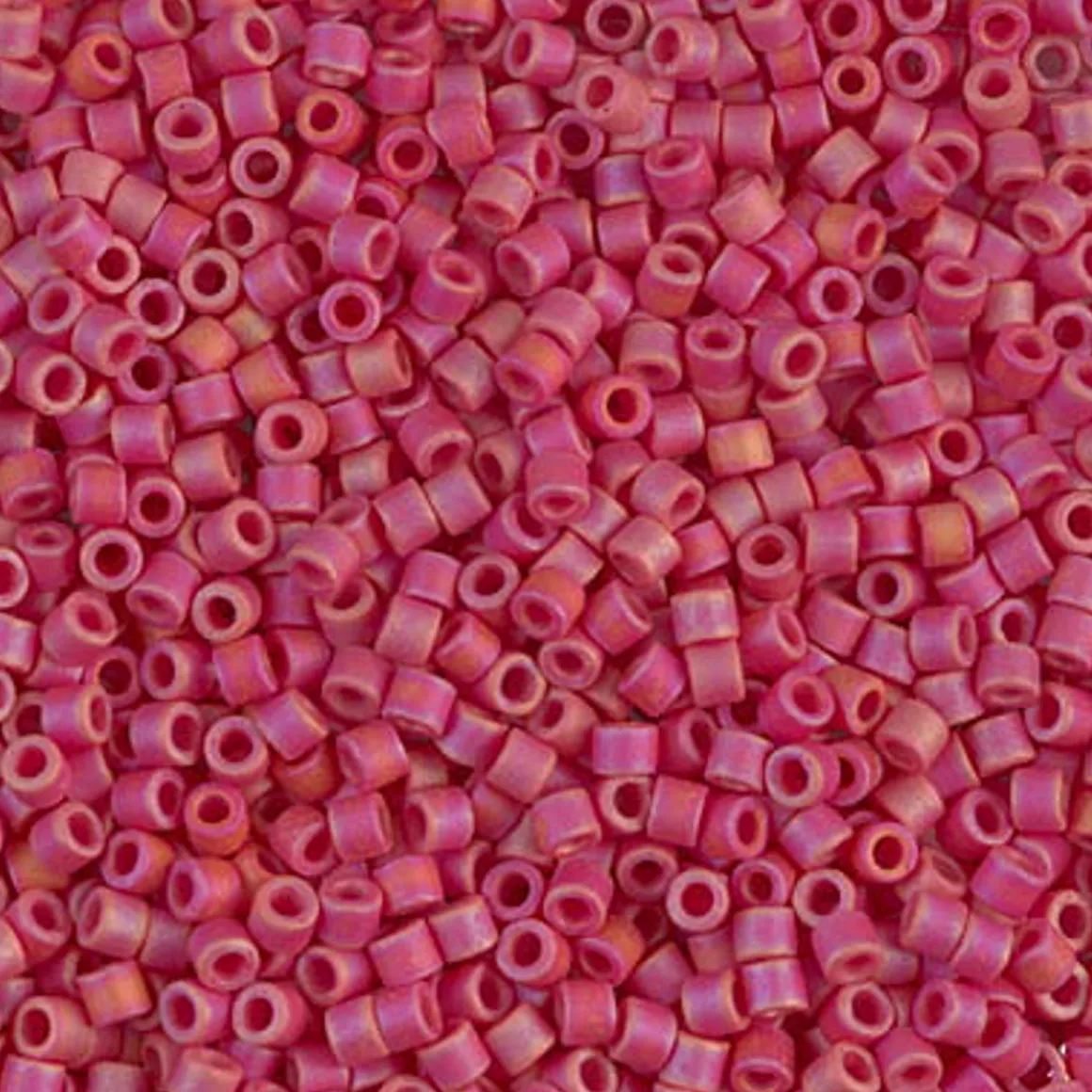 MIYUKI Delica rød 5g – DBM0874 Matted Opaque Red AB