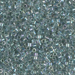 MIYUKI Delica turkisgrønn 5g – DBM0084 Light Lined Seafoam
