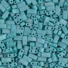 MIYUKI Half Tila matt blågr 5g – HTL0412FR Opaque Turquoise Green Matted AB