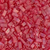 MIYUKI Half Tila matt rød gl 5g – HTL0140FR Matte Red Rainbow