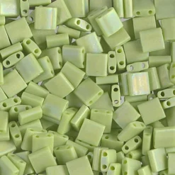 MIYUKI Tila matt lime 10g – TL0416FR Opaque Chartreuse Matted AB