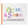 Mønsterbok Letters & Symbols – broderi for bokstaver og symboler