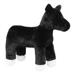 My Hobby Pony, svart udekorert kosedyrponny som inviterer til DIY og hobbyprosjekter, 37×15×36 cm