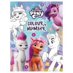 My little pony – colour by number. En herlig malebok der man maler etter nummer! 24 sider, 24×32 cm.