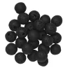 Naturlige lavaperler av 100 % lava 8 mm 25&nbsp;stk.