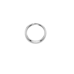 Nøkkelringer av metall, Ø20 mm 10-pakning