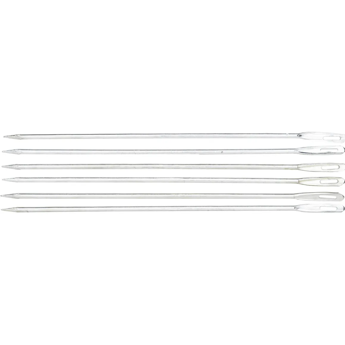 Nåler til lysformer, metallnåler for støping av lys, 6 stk. Lengde 17,3 cm