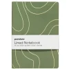 Notatbok A5 (148×210 mm), 80 linjerte ark, 80 g/m²