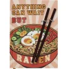Notatbok Ramen A5, en kawaii skrivebok med 80 linjerte ark, 80 g/m²