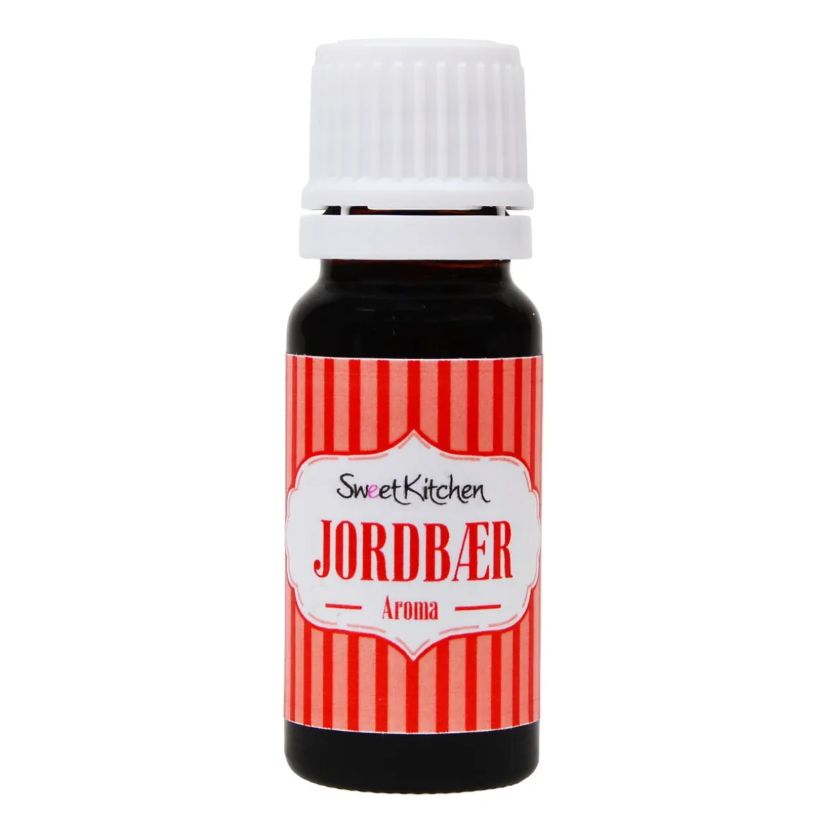 Næringsmiddelaroma, jordbær-aroma 10 ml – bak og lag godteri med smak av jordbær
