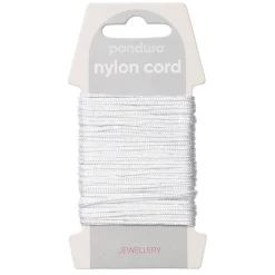 Nylontråd 2 mm hvit