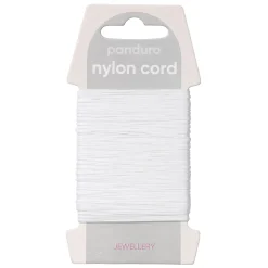 Nylontråd 0,5 mm hvit 40 m