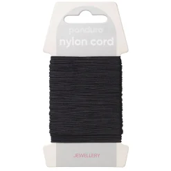 Nylontråd 0,5 mm svart 40 m