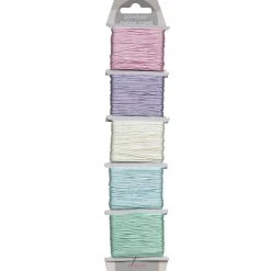 Nylontråd 5x10 m 1 mm pastell