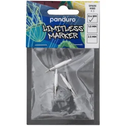 3-pakning ekstraspisser med diameter 0,4 mm&nbsp;til Limitless Markers XS, refill med nye spisser