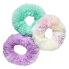 3-pakning med fluffy hårstrikker – fluffy scrunchie