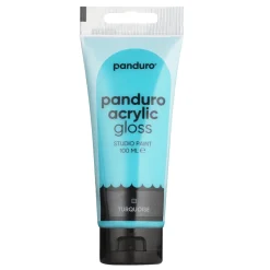 Panduro Acrylic akrylmaling, blank 100 ml – Turquoise