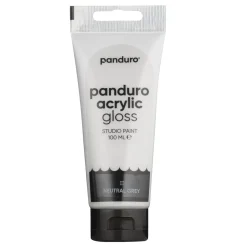 Panduro Acrylic akrylmaling, blank 100 ml – Neutral grey