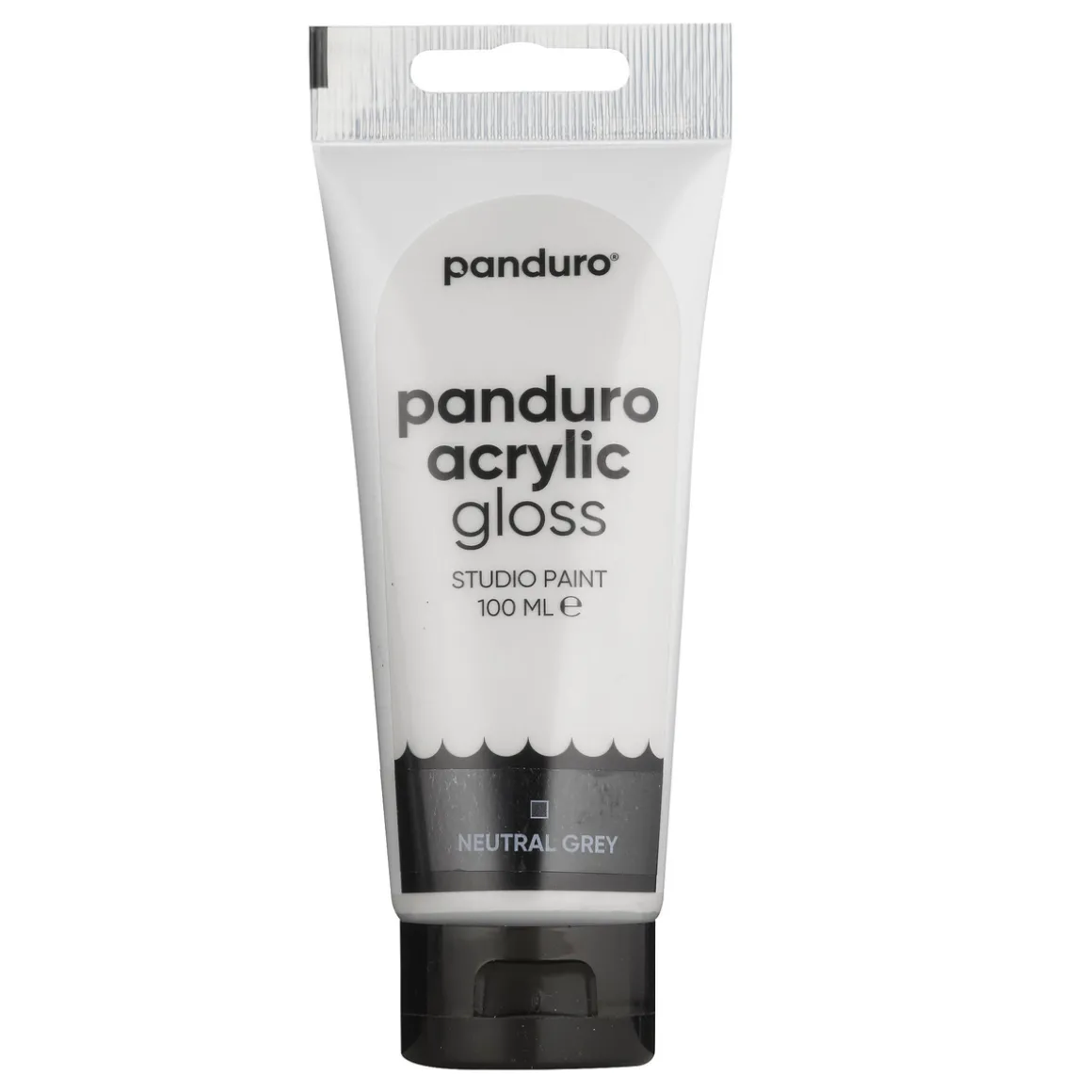 Panduro Acrylic akrylmaling, blank 100 ml – Neutral grey