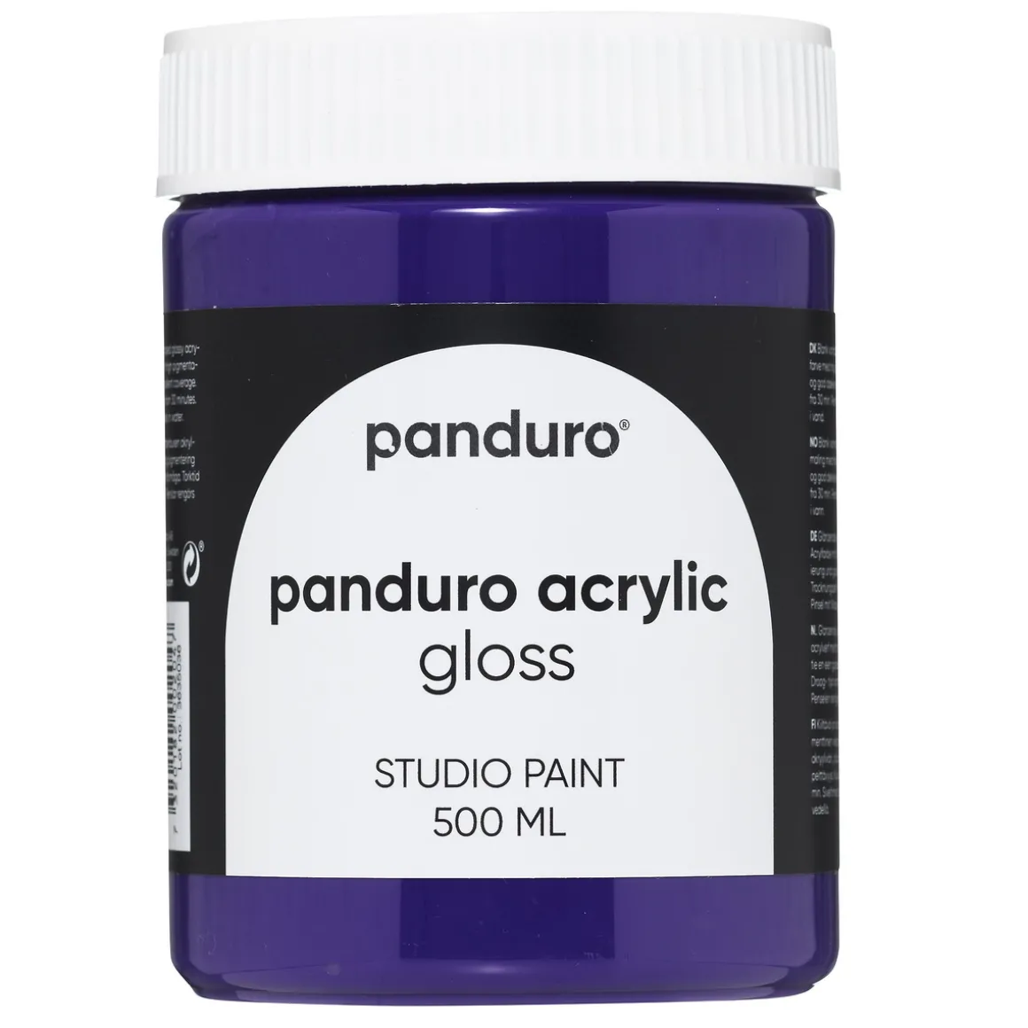 Panduro Acrylic Gloss blank akrylmaling 500 ml Ultramarine