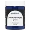 Panduro Acrylic Gloss blank akrylmaling 500 ml Primary Blue