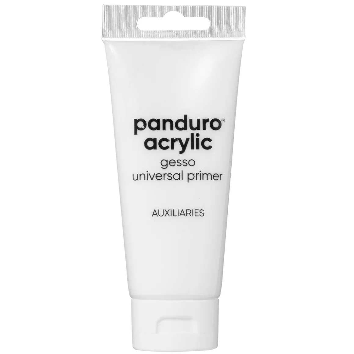 Panduro Acrylic medium gesso, 100 ml dekkende hvit grunnmaling