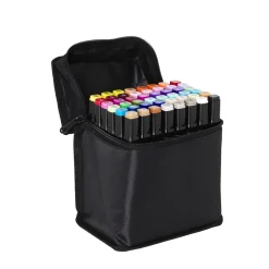 Panduro Colour Marker Basic 48 – tusjer med to tupper, med rund og skråskåret spiss