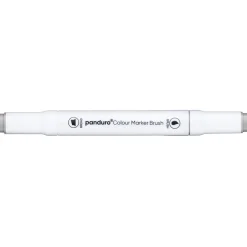 Panduro Colour Marker Brush, penselspiss og skråskjært spiss – Warm grey 3 WG1