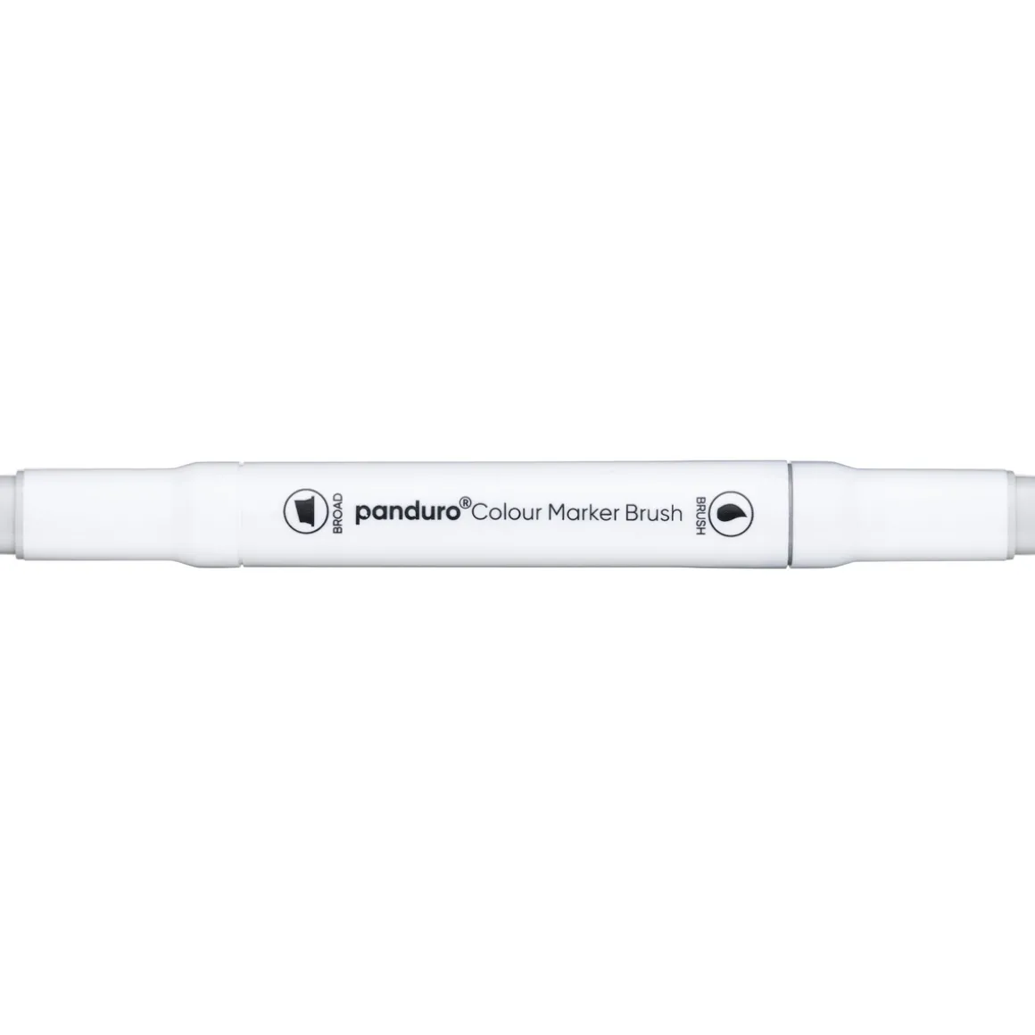 Panduro Colour Marker Brush, penselspiss og skråskjært spiss – Cool grey 1 CG1