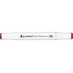 Panduro Colour Marker Brush, penselspiss og skråskjært spiss – Rose beige 97