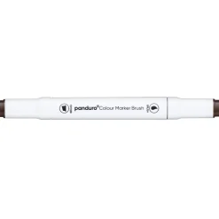 Panduro Colour Marker Brush, penselspiss og skråskjært spiss – Sand 107