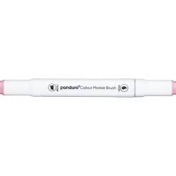 Panduro Colour Marker Brush, penselspiss og skråskjært spiss – Pastel pink 17