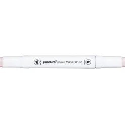 Panduro Colour Marker Brush, penselspiss og skråskjært spiss – Powder pink 27