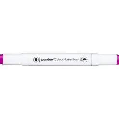 Panduro Colour Marker Brush, penselspiss og skråskjært spiss – Purple grey 88