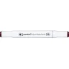 Panduro Colour Marker Brush, penselspiss og skråskjært spiss – Wine red 1