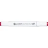 Panduro Colour Marker Brush, penselspiss og skråskjært spiss – Scarlet 13