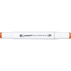 Panduro Colour Marker Brush, penselspiss og skråskjært spiss – Ultramarine 73