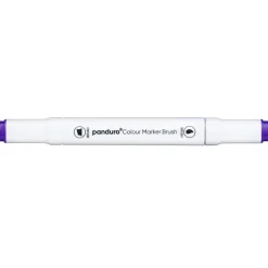 Panduro Colour Marker Brush, penselspiss og skråskjært spiss – Lavender 83