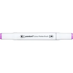 Panduro Colour Marker Brush, penselspiss og skråskjært spiss – Pale lavender 145