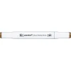 Panduro Colour Marker Brush, penselspiss og skråskjært spiss – Raw umber 102
