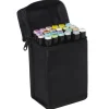Panduro Colour Marker Pastel 24 – tusjer med to tupper i pastellfarger, med rund og skråskåret spiss