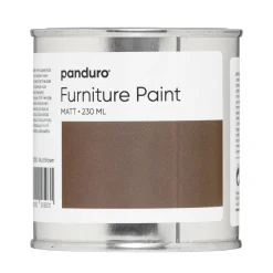 Panduro Furniture Paint, matt møbelmaling 230 ml – Mud brown