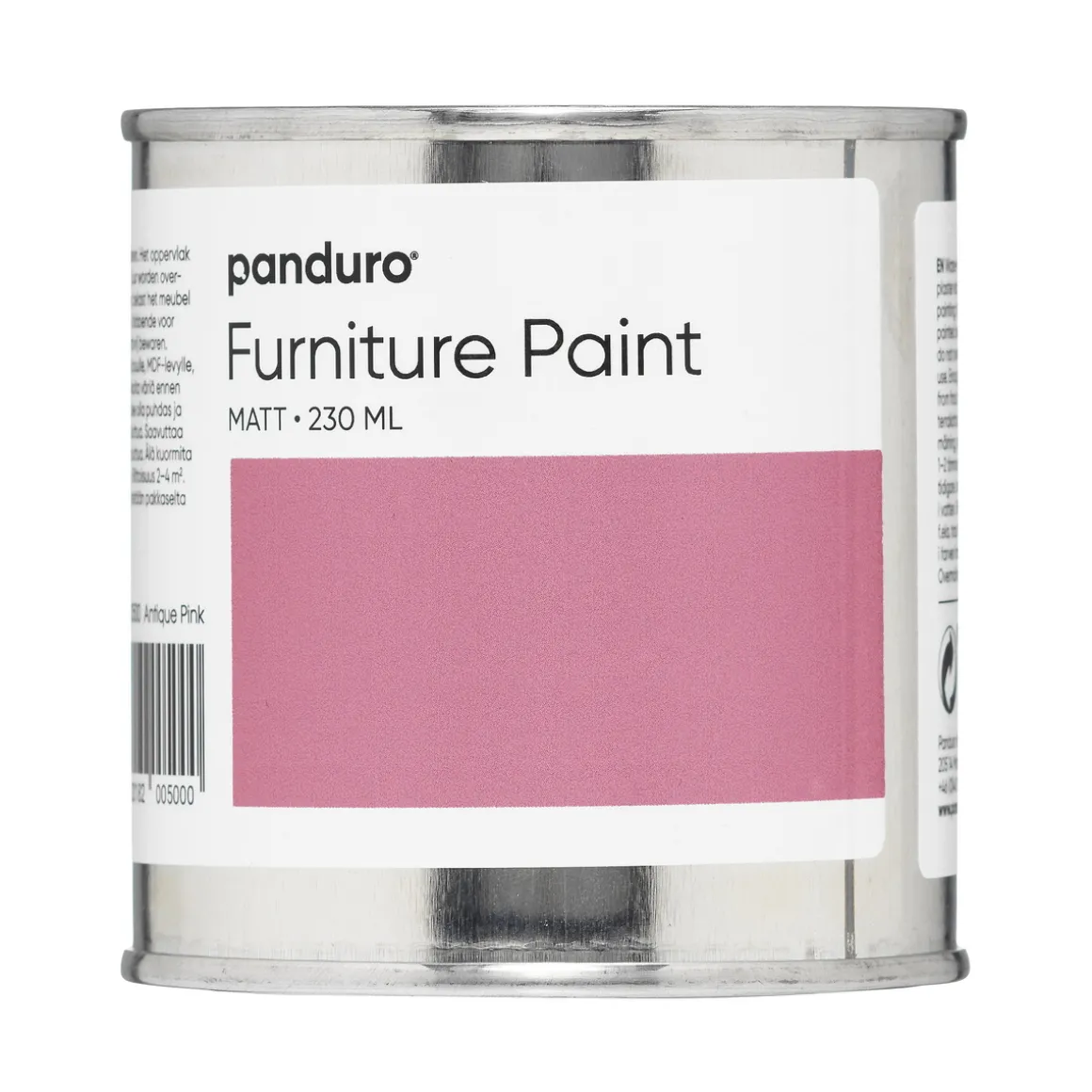 Panduro Furniture Paint, matt møbelmaling 230 ml – Antique pink