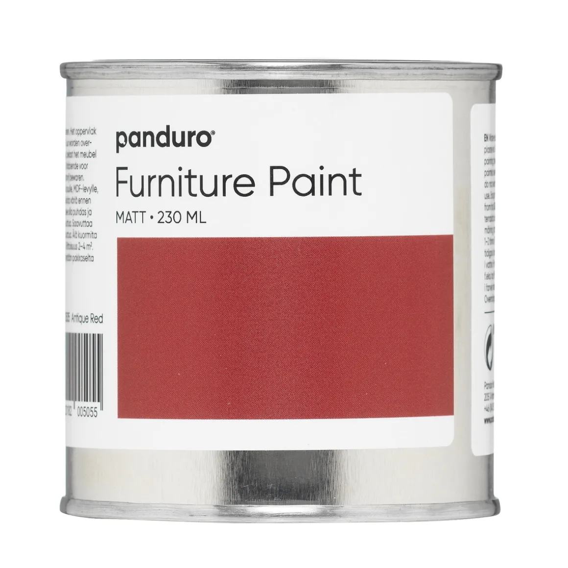 Panduro Furniture Paint, matt møbelmaling 230 ml – Antique red