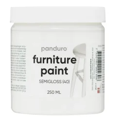 Panduro Furniture Paint møbelmaling, hvit 250 ml