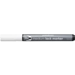 Panduro Lakkpenn Hvit 2 mm