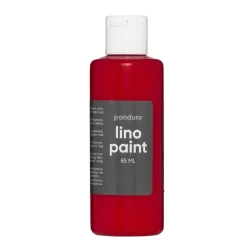Panduro Lino Paint linoleumsmaling – 85 ml rød