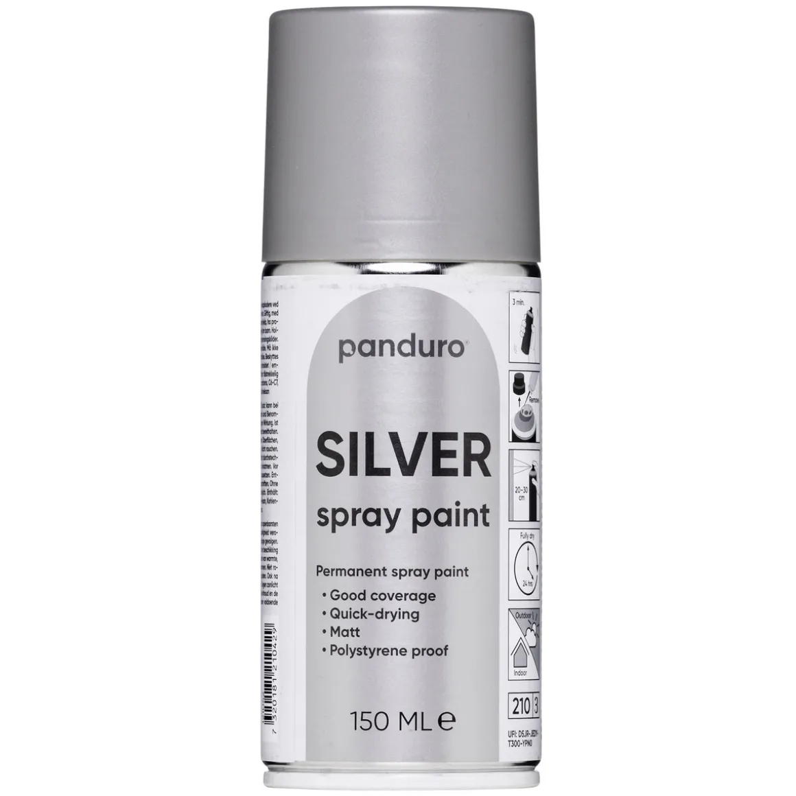 Panduro sølvspray 150 ml – matt