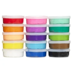 Panduro Soft Dough 15-pakning Party, 15×14 gram lekeleire i festlige farger!